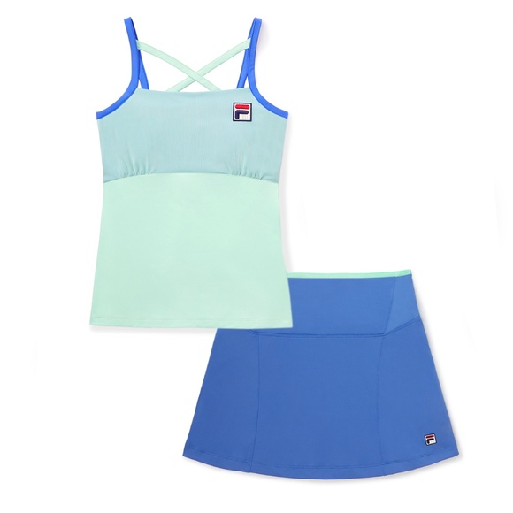 Fila Colourful Play Tennis 🎾 Skort and Top Size Small New! - Picture 1 of 4